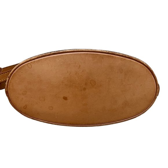 Louis Vuitton Black and Tan Monogram Crossbody Bag - Picture 7 of 11